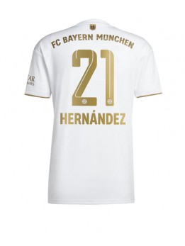 Bayern Munich Lucas Hernandez #21 Auswärtstrikot 2022-23 Kurzarm
